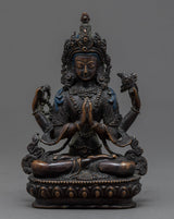 Chenrezig Vintage Statue