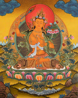 Arya Manjushre Thangka