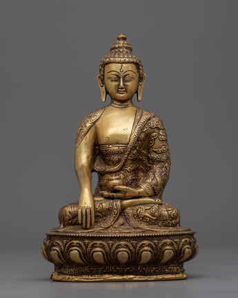 Buddha Shakyamuni Mantra Practice Statue