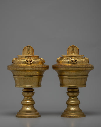 Buddhist Butter Lamp