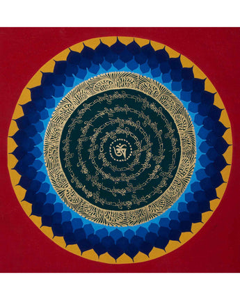Flower Mandala Thangka