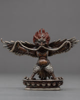 Copper Garuda Statue