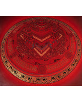 Golden Kalachakra Mandala