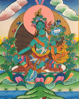 Green Tara Thangka