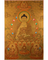 Healing Buddha Thangka