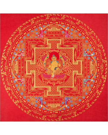 Jambhala Mandala Thangka