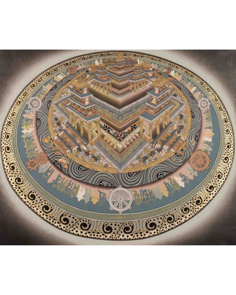 Kalachakra Palace Mandala
