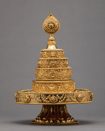 gold plated mandala