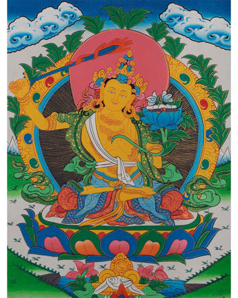 Manjushree Bodhisattva Thangka