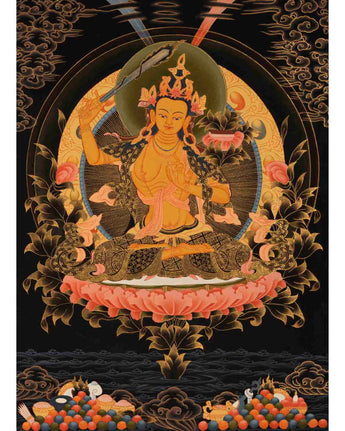 Manjushree Bodhisattva Thangka