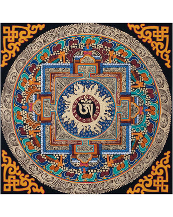 Om Mandala Thangka