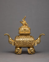 Elephant Incense Burner