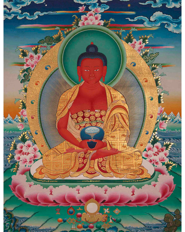 Red Amitabha Buddha
