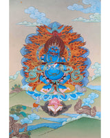 Sakya Mahakala Thangka Art