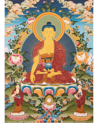 Shakyamuni Buddha Thangka