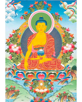Shakyamuni Buddha Thangka