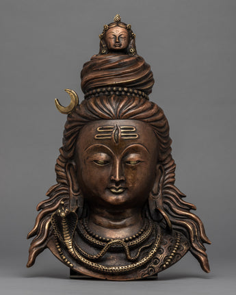 Mask Of Shiva Deity
