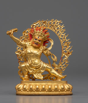 Machine Bodhisattva Vajrapani Sculpture