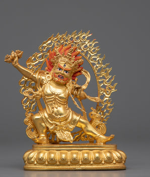 Machine Bodhisattva Vajrapani Sculpture