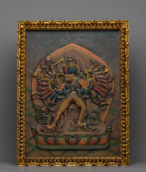 Cakrasamvara Relief Art | Buddhist Himalayan Art