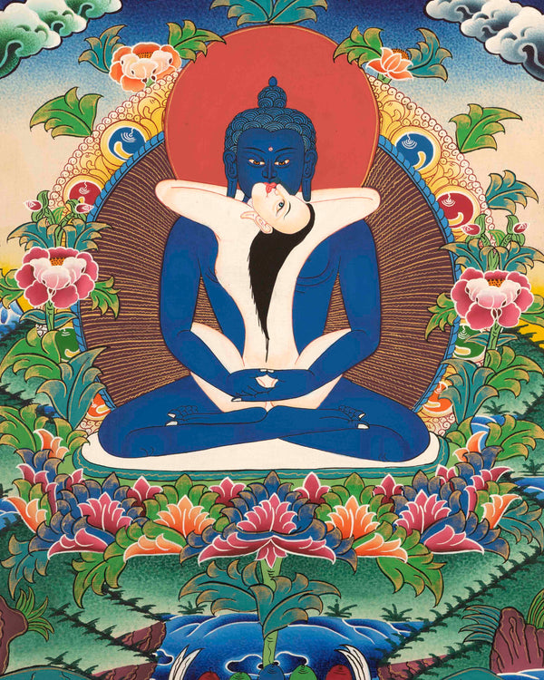 YabYum Buddha Thangka
