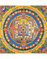 Yellow Kalachakra Mandala