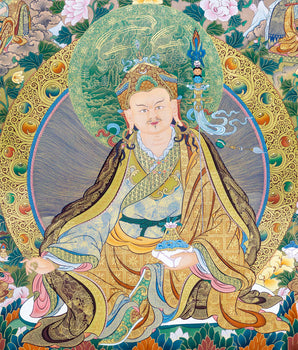 25 disciples of Guru Rinpoche | Tibetan  High Quality Canvas Print