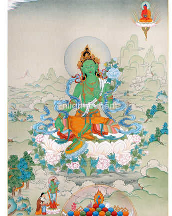 Green Tara, The Mother of Liberation