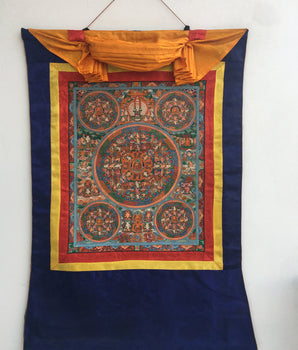 Traditional Buddhist Mandala | Bright Colored Mandala