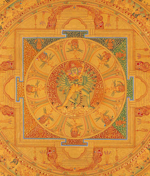 Hevajra Mandala | Buddhist Mandala for Positivity