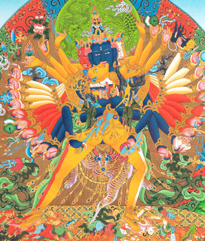 Kalachakara with Vishvamata | Wall hanging