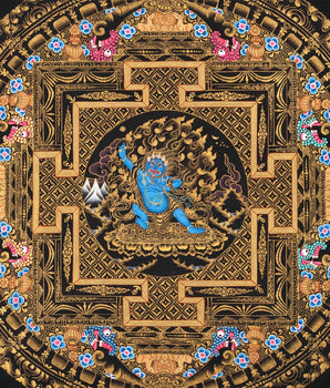 Vajrapani Mandala Thangka | Asian Art