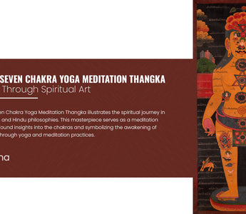 Seven Chakra Kundalini Yoga Meditation Thangka: A Journey Through Spiritual Art