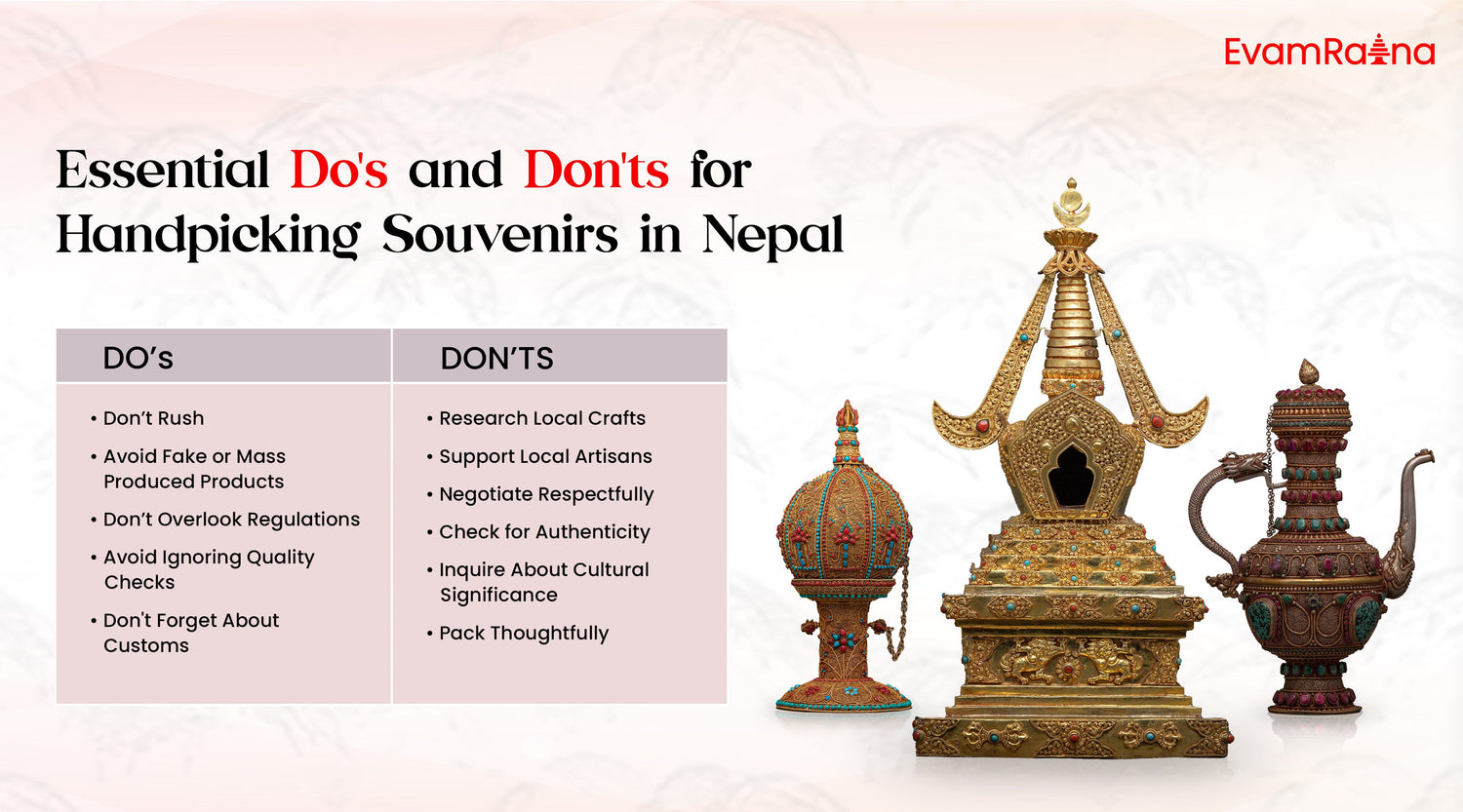 Essential Do's and Don'ts for Handpicking Souvenirs in Nepal
