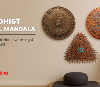 Buddhist Metal Mandala: The Perfect Housewarming & Wedding Gift