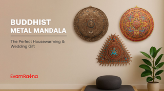 Buddhist Metal Mandala: The Perfect Housewarming & Wedding Gift
