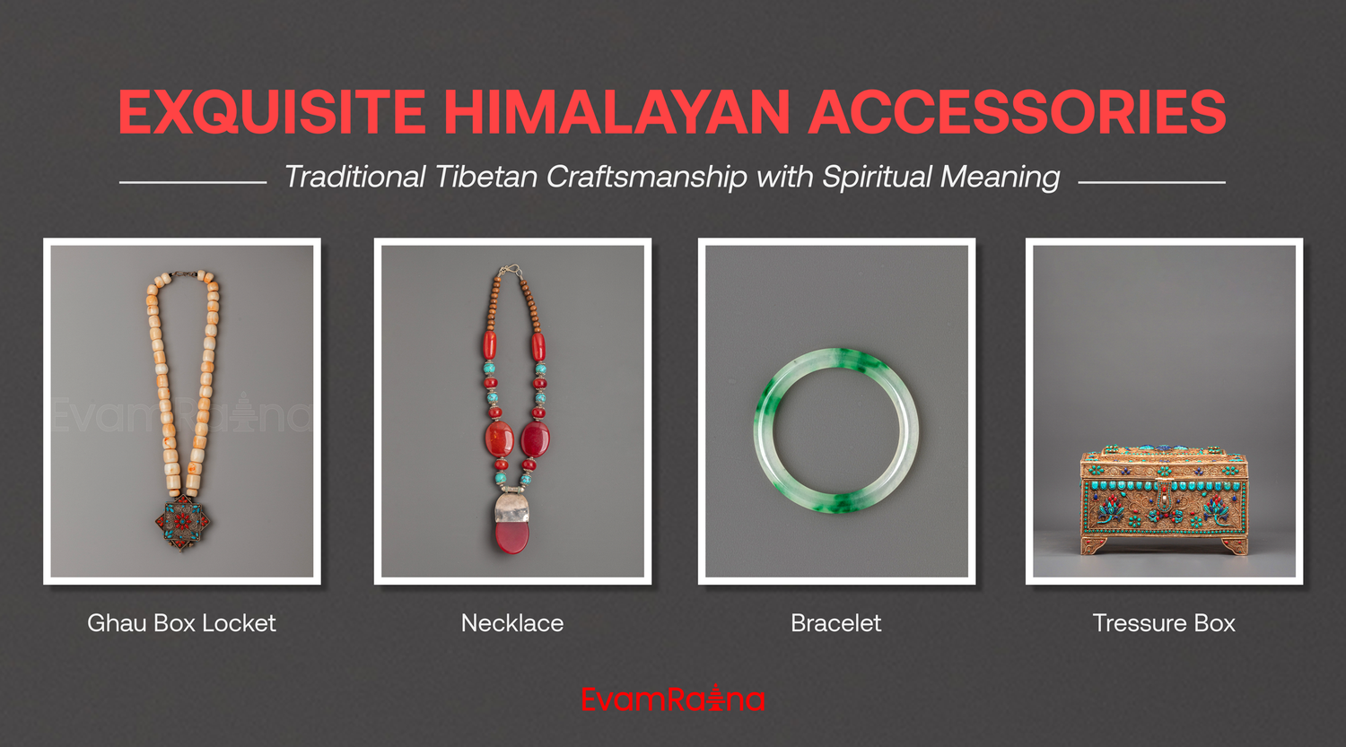 Exquisite Himalayan Accessories: Traditional Tibetan Craftsmanship with Spiritual Meaning