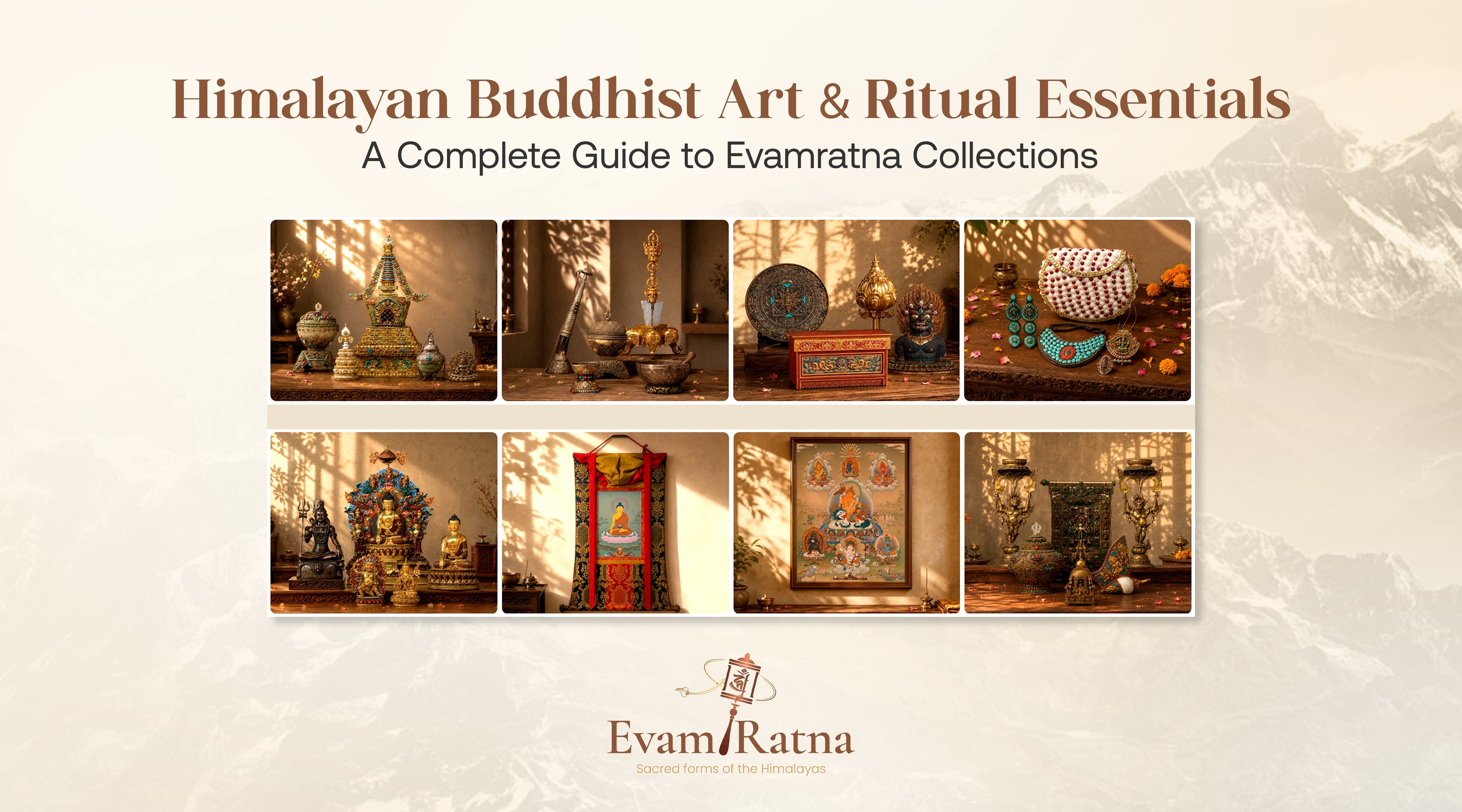 Himalayan Buddhist Art & Ritual Essentials: A Complete Guide to EvamRatna Collections