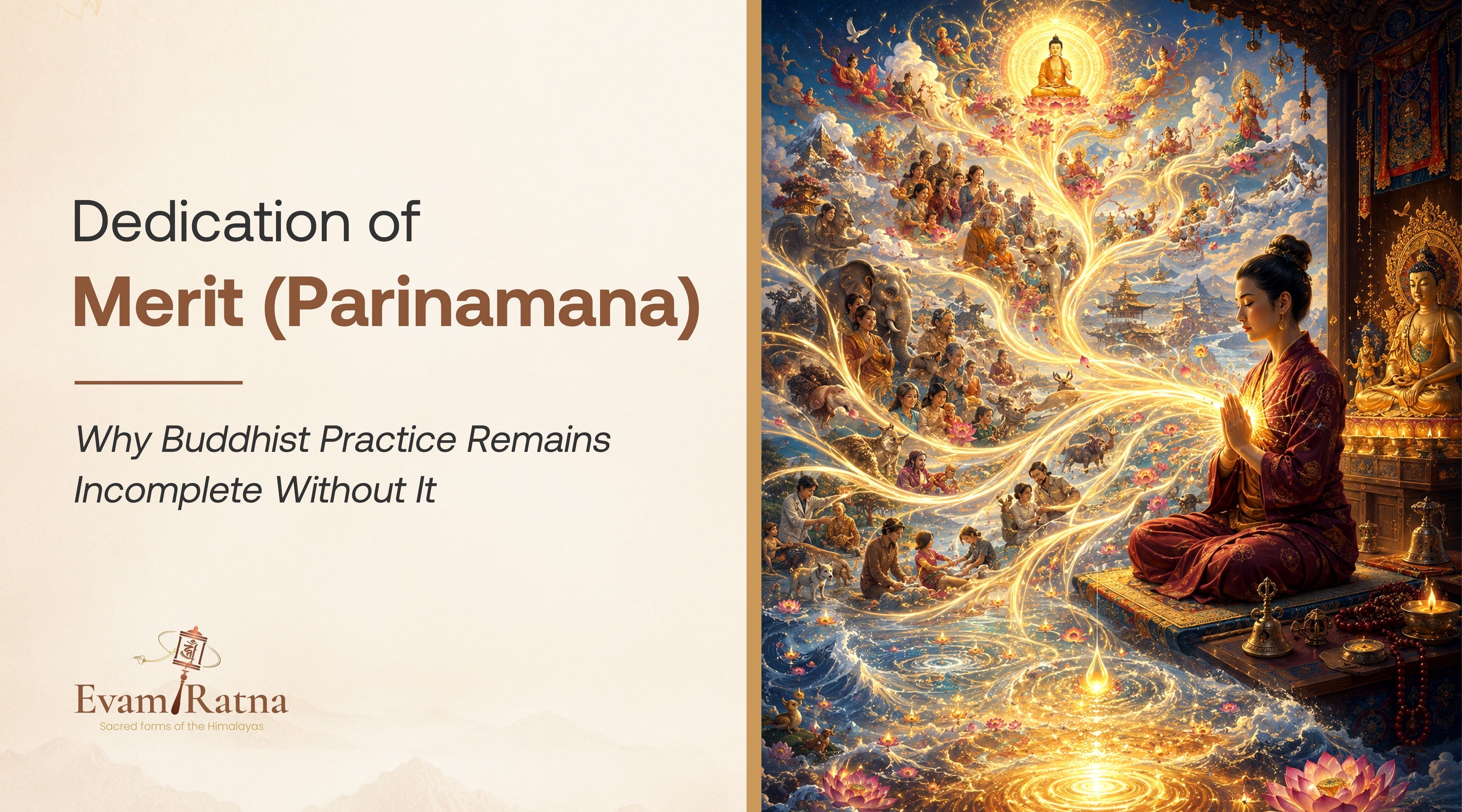 Dedication of Merit (Parinamana): Why Buddhist Practice Remains Incomplete Without It
