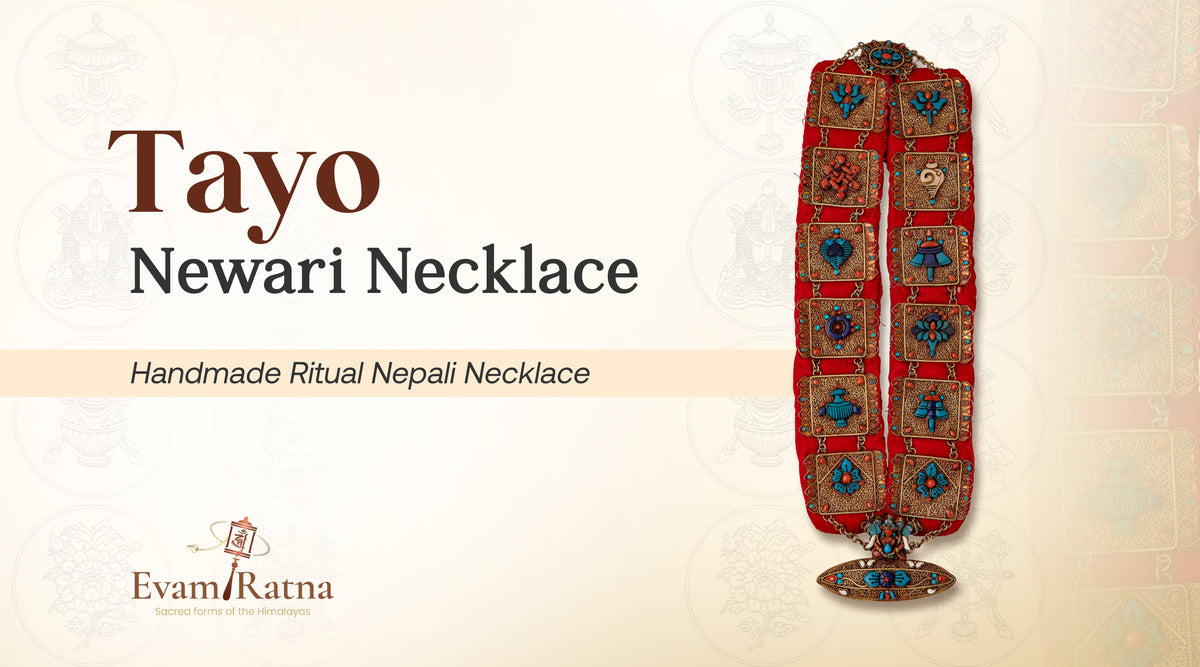 Tayo Newari Necklace: The Authentic Handmade Ritual Nepali Necklace