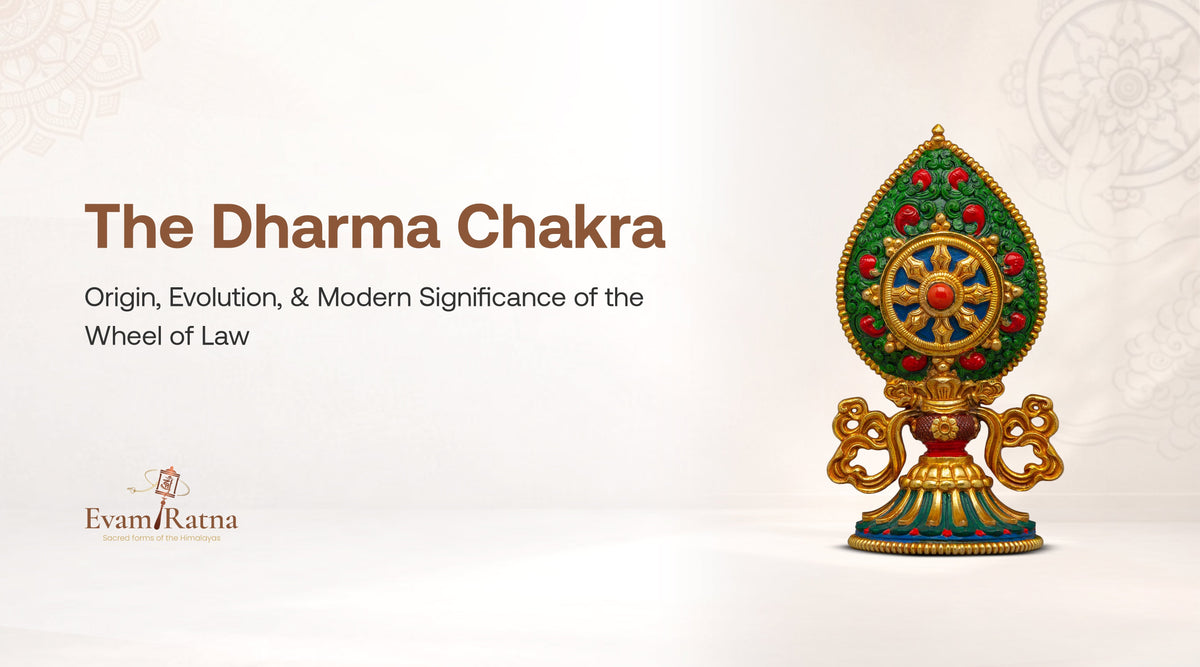 The Dharma Chakra: Origin, Evolution, and Modern Significance of the Wheel of Law