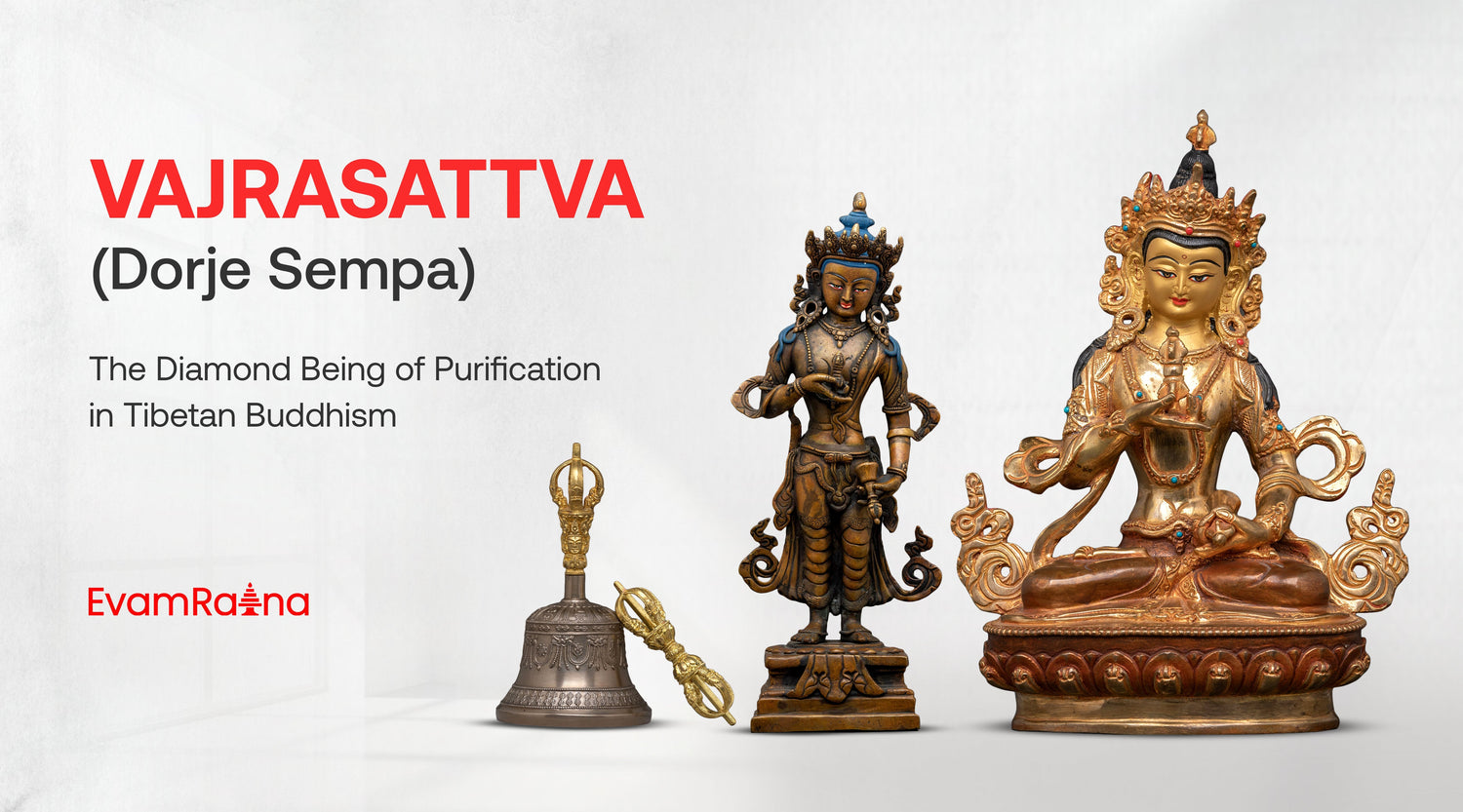 Vajrasattva (Dorje Sempa): The Diamond Being of Purification in Tibetan Buddhism