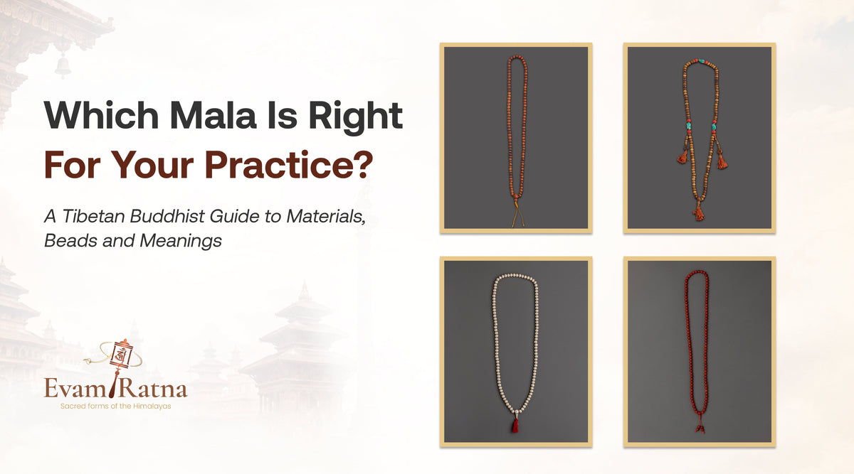 Which Mala Is Right for Your Practice? A Tibetan Buddhist Guide to Materials, Beads and Meanings