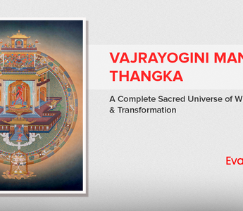 Vajrayogini Mandala Thangka: A Complete Sacred Universe of Wisdom & Transformation