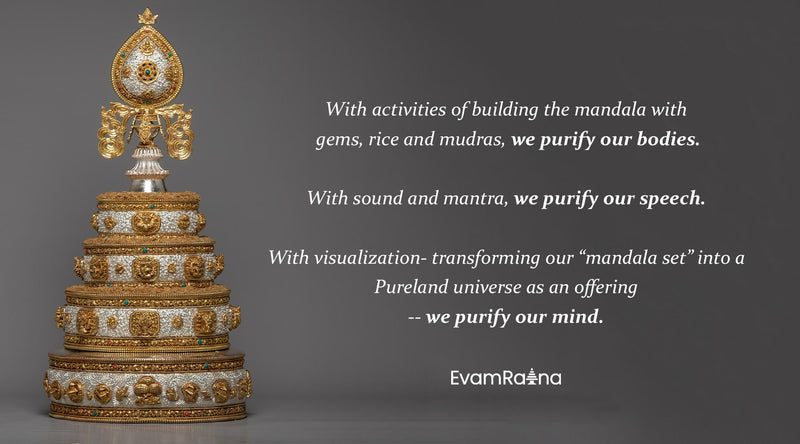 Mandala offering in buddhism