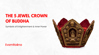The 5 Jewel Crown of Buddha: Symbols of Enlightenment and Inner Power