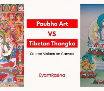 Paubha Art vs. Tibetan Thangka: Sacred Visions on Canvas