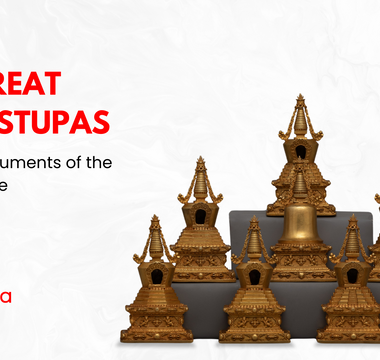 The Great Eight Stupas: Sacred Monuments of the Buddha's Life