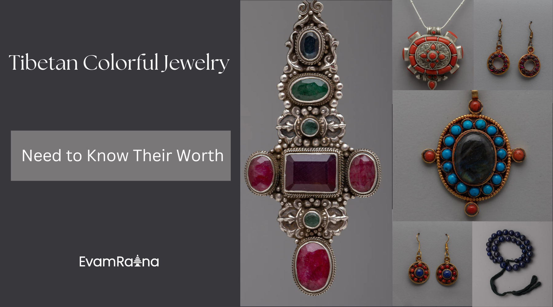 Tibetan Colorful Jewelry