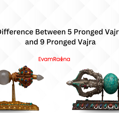 Difference Between five Pronged Vajra and nine Pronged Vajra